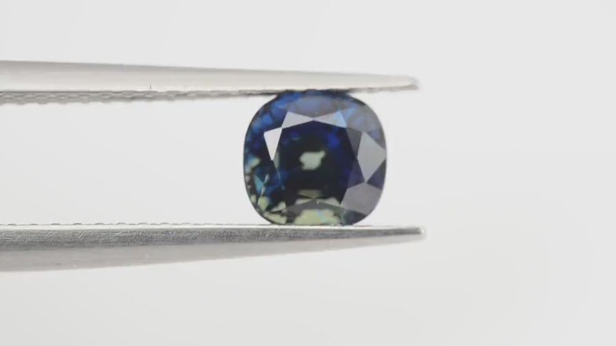 1.18 Cts Natural Teal Blue Sapphire Loose Gemstone Oval Cut