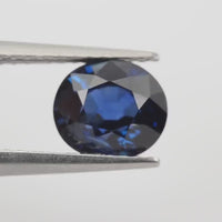1.68 cts Natural Blue Sapphire Loose Gemstone Oval Cut