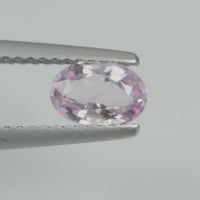 0.87 cts Natural Fancy Pink Sapphire Loose Gemstone oval Cut
