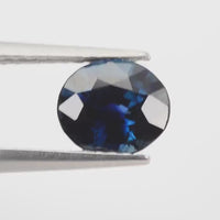 1.10 cts  Natural Blue Sapphire Loose Gemstone Oval Cut