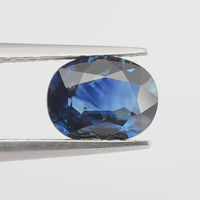 1.09 Cts Natural Blue Sapphire Loose Gemstone Oval Cut