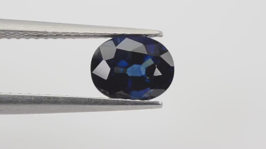 1.61 cts Natural Blue Sapphire Loose Gemstone Oval Cut
