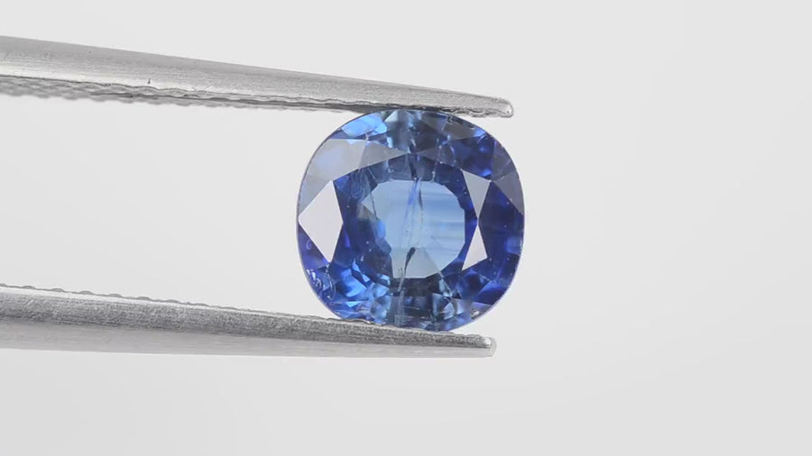 6.5 mm Natural Blue Sapphire Loose Gemstone Round Cut