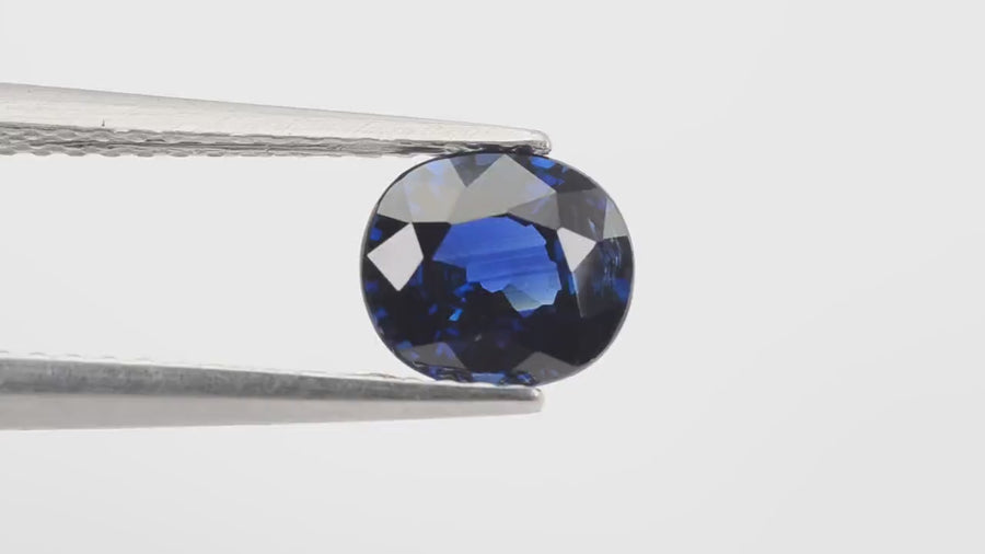 1.09 cts Natural Blue Sapphire Loose Gemstone Cushion Cut