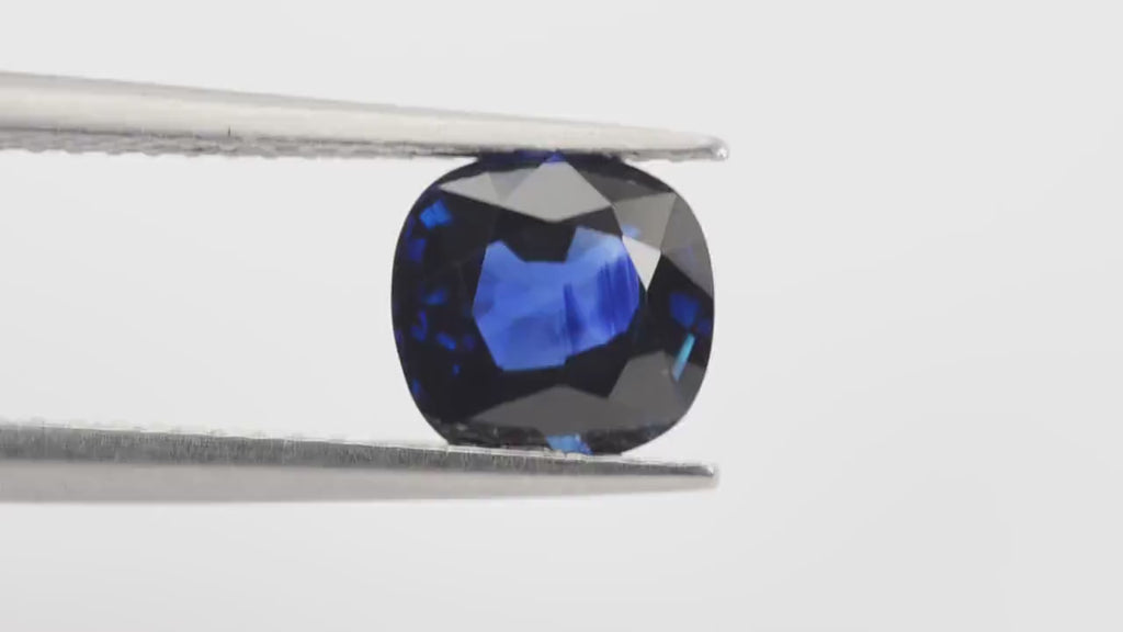 1.44  cts Natural Blue Sapphire Loose Gemstone Cushion Cut