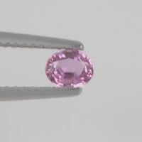 0.43 cts Natural  Pink Sapphire Loose Gemstone oval Cut