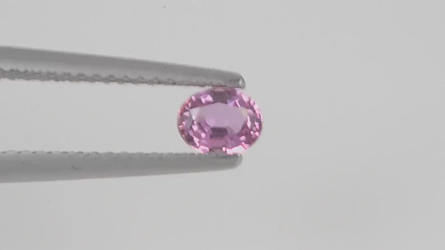 0.43 cts Natural  Pink Sapphire Loose Gemstone oval Cut