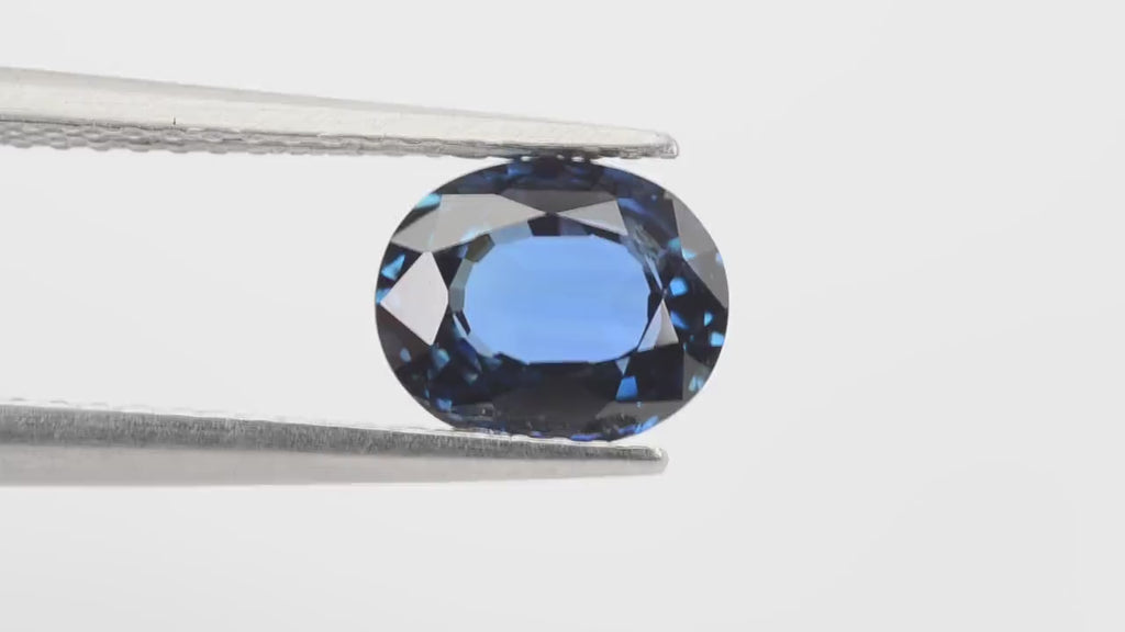 1.29 cts Natural Blue Sapphire Loose Gemstone Oval Cut