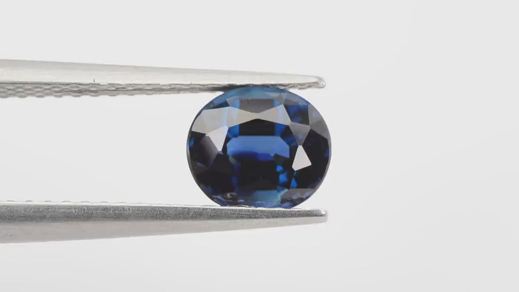 1.26 cts Natural Blue Sapphire Loose Gemstone Cushion Cut