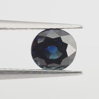 1.14 Cts Natural Teal Blue Sapphire Loose Gemstone Oval Cut