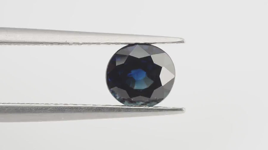 1.14 Cts Natural Teal Blue Sapphire Loose Gemstone Oval Cut