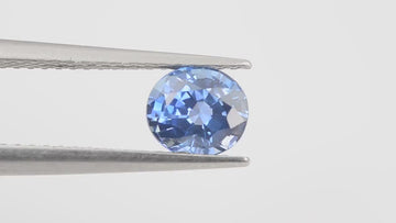 0.95 cts Unheated Natural Blue Sapphire Loose Gemstone Oval Cut