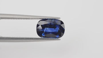 2.32 cts Natural Blue Sapphire Loose Gemstone Cushion Cut