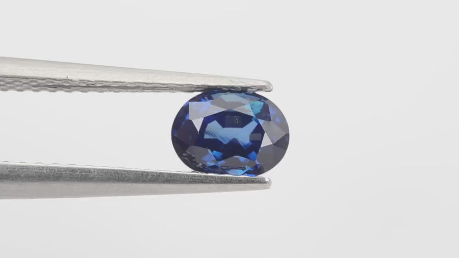 0.84 cts Natural Blue Sapphire Loose Gemstone Oval Cut