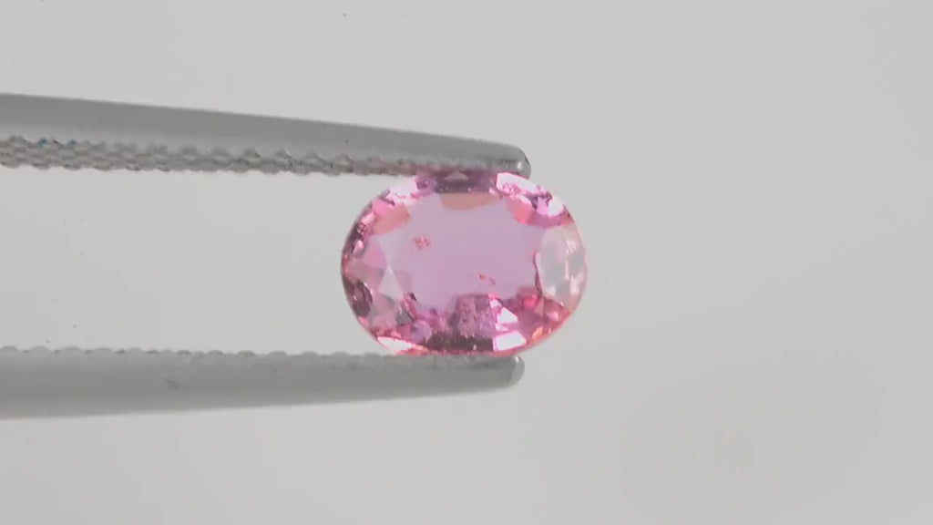 0.97 cts Natural  Pink Sapphire Loose Gemstone oval Cut