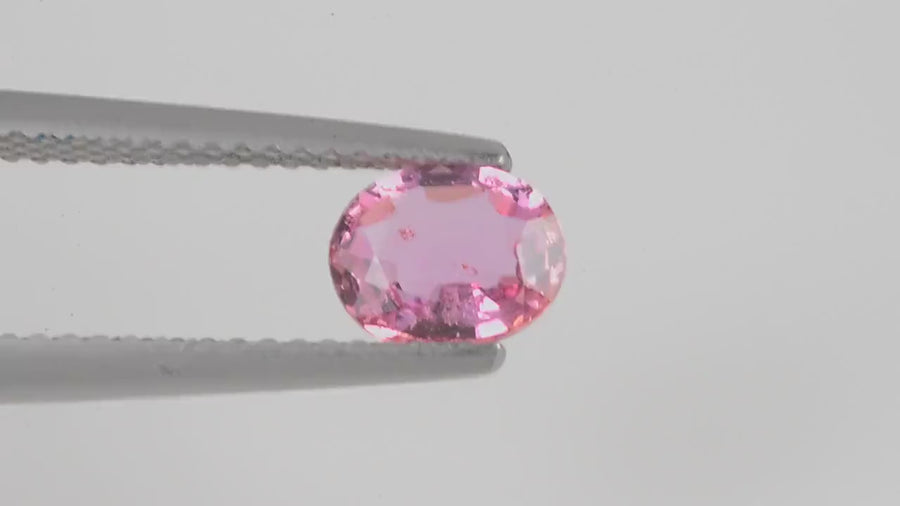 0.97 cts Natural  Pink Sapphire Loose Gemstone oval Cut
