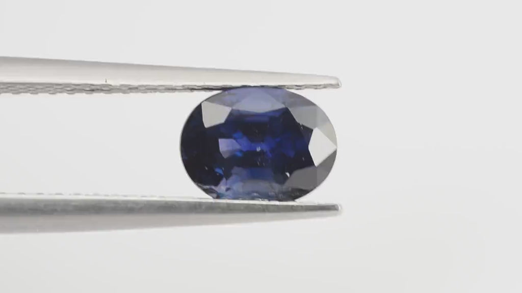 1.28 Cts Natural Blue Sapphire Loose Gemstone Oval Cut