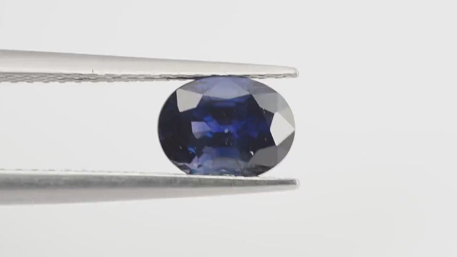 1.28 Cts Natural Blue Sapphire Loose Gemstone Oval Cut