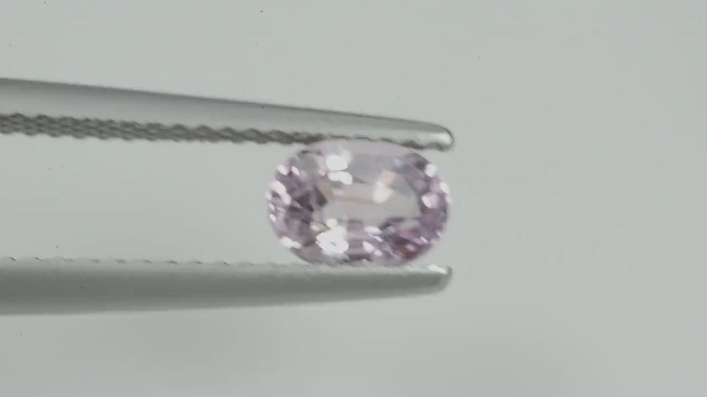 1.01 cts Natural Fancy Pink Sapphire Loose Gemstone oval Cut