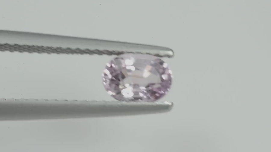 1.01 cts Natural Fancy Pink Sapphire Loose Gemstone oval Cut