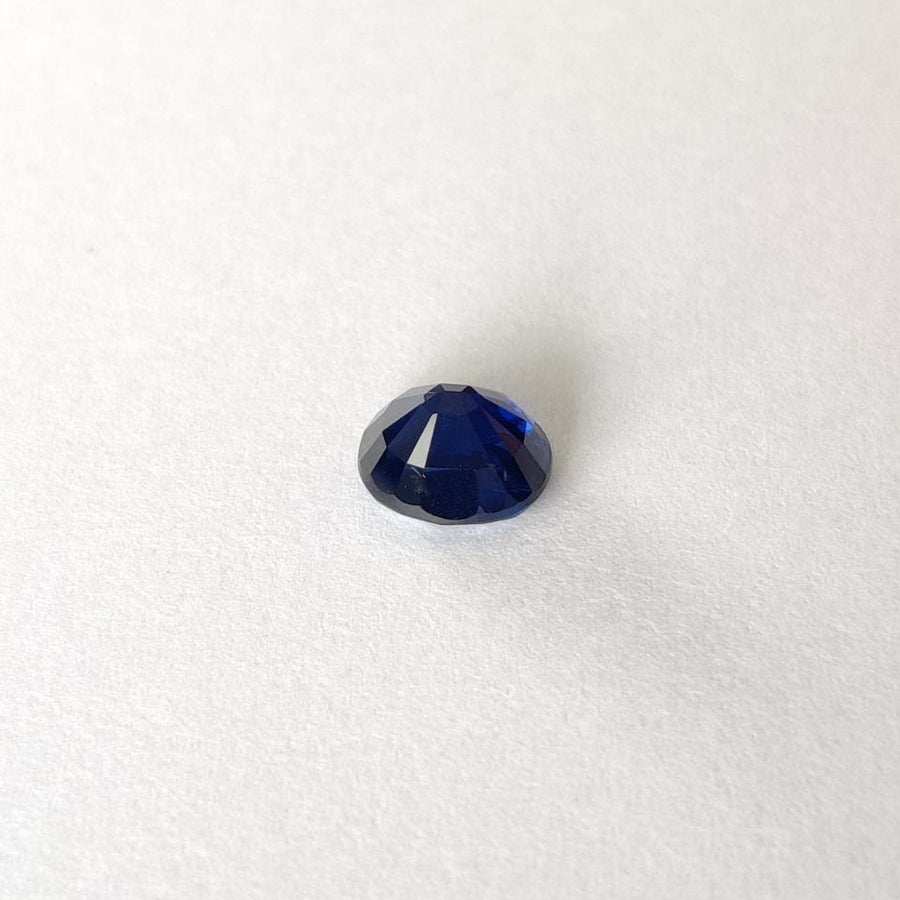 1.95 cts Unheated Natural Blue Sapphire Loose Gemstone Oval Cut Certified