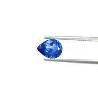 3.38 cts Natural Blue Sapphire Loose Gemstone Pear Cut Certified