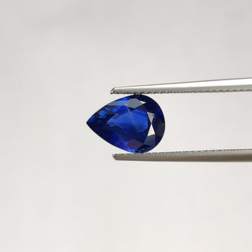 2.70 cts Natural Blue Sapphire Loose Gemstone Pear Cut Certified
