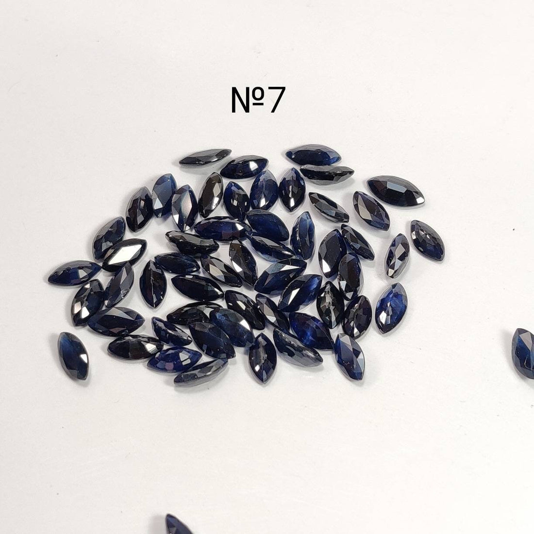 6x3 MM Natural Blue Sapphire Marquise Cut | 9 Different Grades | Varieties Of Color & Clarity | Deep / Medium / Pastel Blue | Calibrated