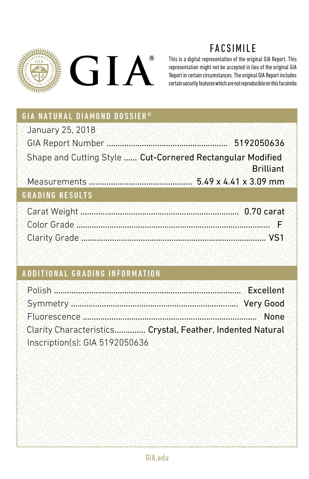 3.50 ctw F-G IF-VS1 GIA Certified Radiant Natural Diamond Ring | 18K White Gold | Classic Collection | 5 Stone Ring