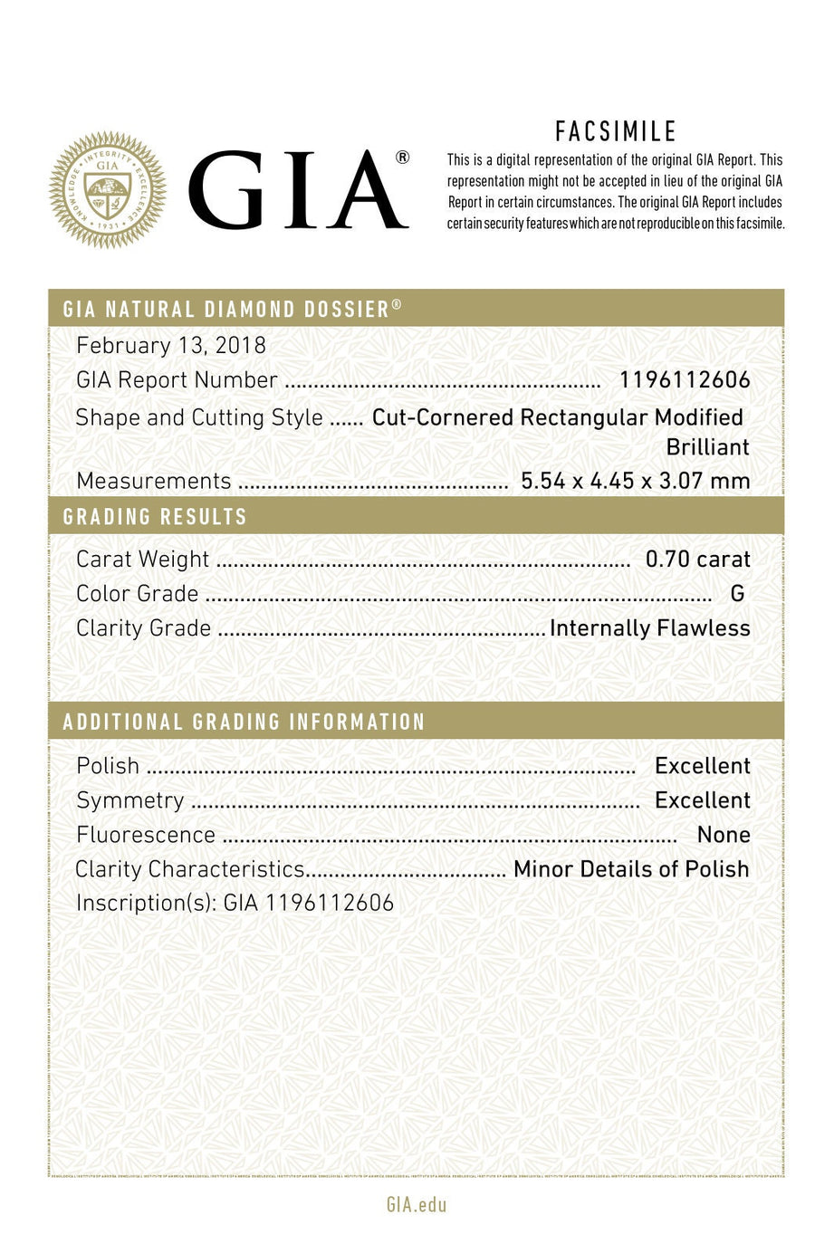 3.50 ctw F-G IF-VS1 GIA Certified Radiant Natural Diamond Ring | 18K White Gold | Classic Collection | 5 Stone Ring