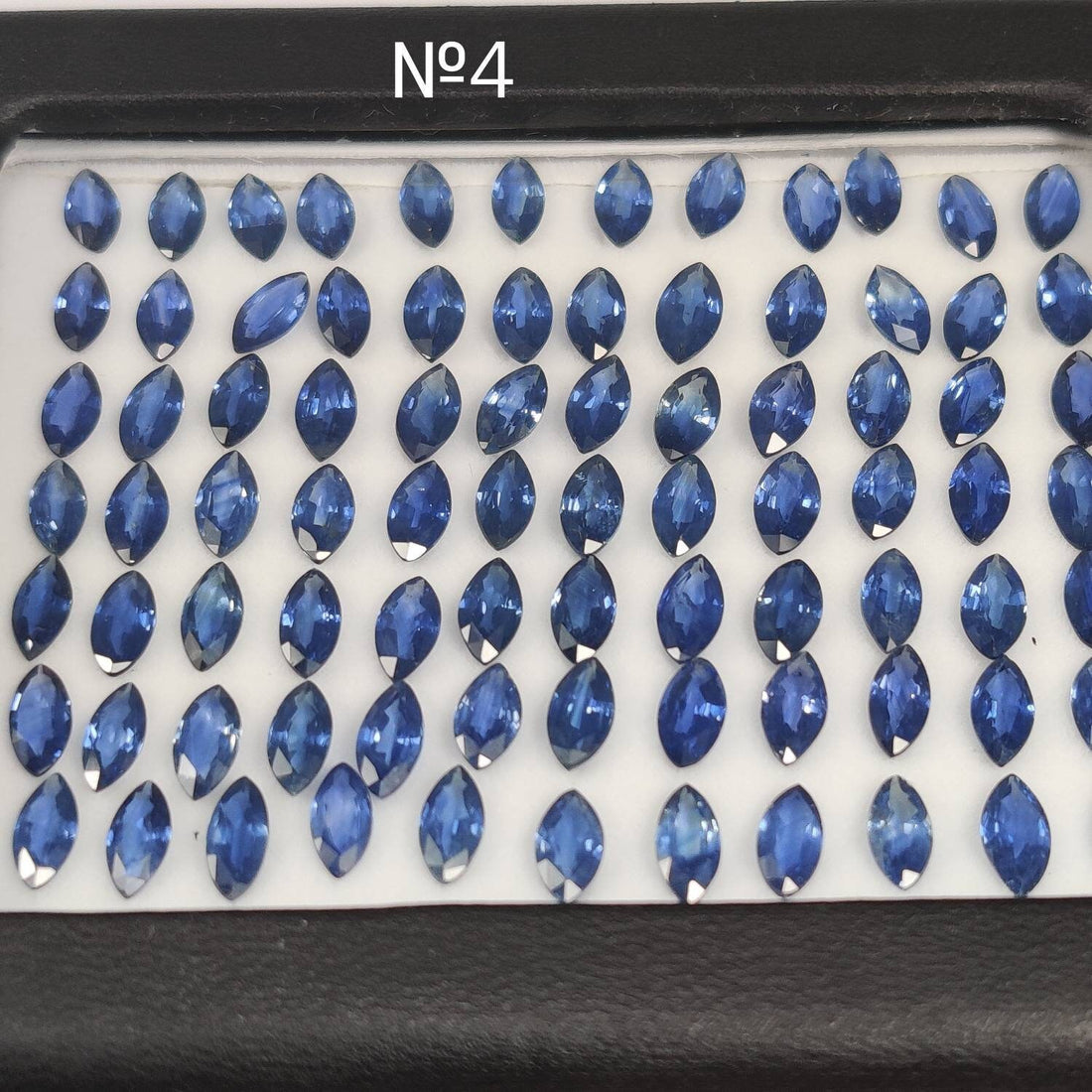 7x3.5 MM Natural Blue Sapphire Marquise Cut | 9 Different Grades | Varieties Of Color & Clarity | Deep / Medium / Pastel Blue | Calibrated