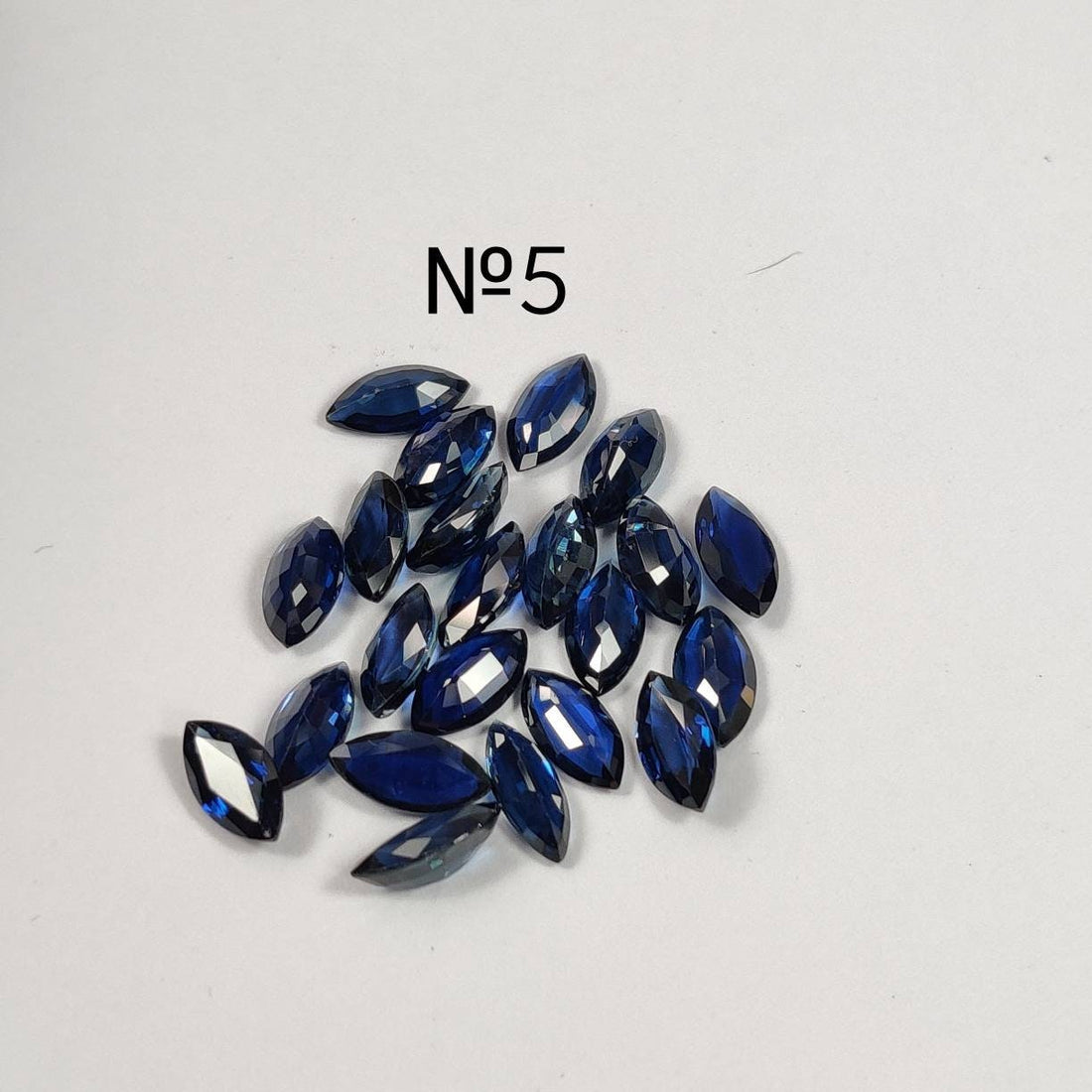 8x4 MM Natural Blue Sapphire Marquise Cut | 9 Different Grades | Varieties Of Color & Clarity | Deep / Medium / Pastel Blue | Calibrated