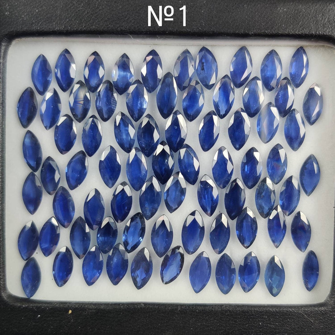 9x4.5 MM Natural Blue Sapphire Marquise Cut | 6 Different Grades | Varieties Of Color & Clarity | Deep / Medium / Pastel Blue | Calibrated