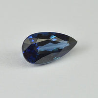 1.21 cts Natural Blue Sapphire Loose Gemstone Pear Cut