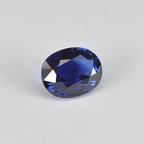 1.83 cts Natural Blue Sapphire Loose Gemstone Oval Cut Certified