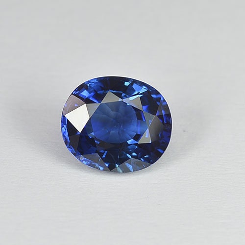 2.48 cts Natural Blue Sapphire Loose Gemstone Oval Cut Certified