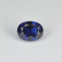 2.02 cts Natural Blue Sapphire Loose Gemstone Oval Cut Certified