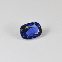 1.46 cts Natural Blue Sapphire Loose Gemstone Cushion Certified Cut