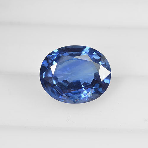 3.27 cts Natural Blue Sapphire Loose Gemstone Oval Cut
