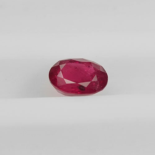 0.81 cts Natural Thai Ruby Loose Gemstone Oval Cut