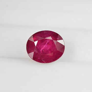 2.49 cts Natural Madagascar Ruby Loose Gemstone Oval Cut | GRS Certified