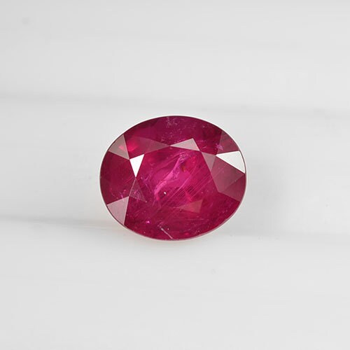 2.49 cts Natural Madagascar Ruby Loose Gemstone Oval Cut | GRS Certified