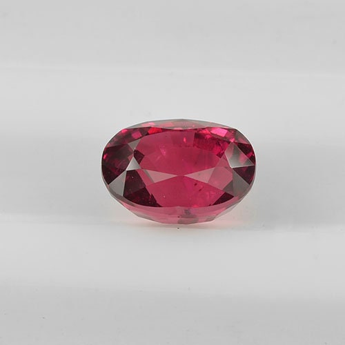 1.68 cts Natural Africa Ruby Loose Gemstone Oval Cut GRS Certified