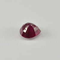 1.08 cts Natural Burma Ruby Loose Gemstone Pear Cut