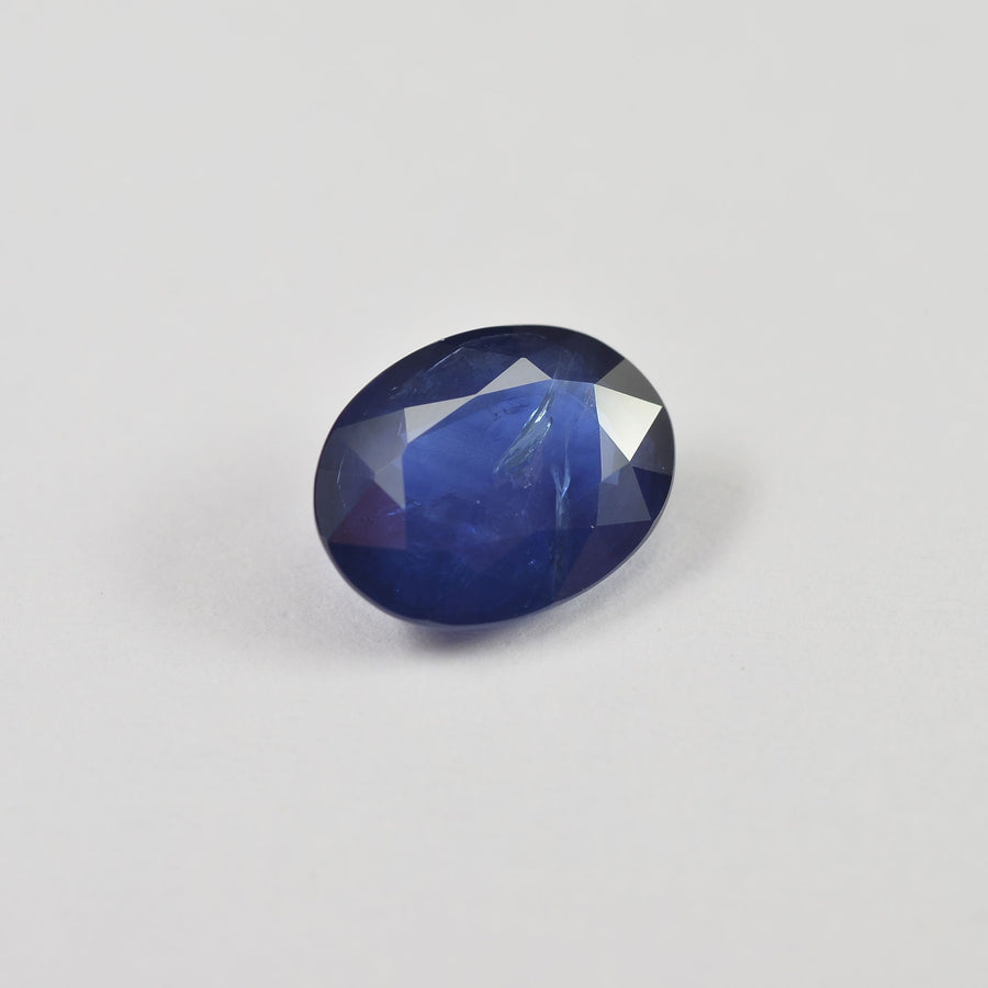 2.91 cts Natural Blue Sapphire Loose Gemstone Oval Cut