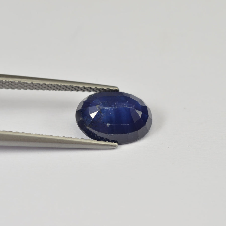 3.44 cts Natural Blue Sapphire Loose Gemstone Oval Cut