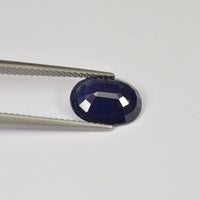 2.72 cts Natural Blue Sapphire Loose Gemstone Oval Cut