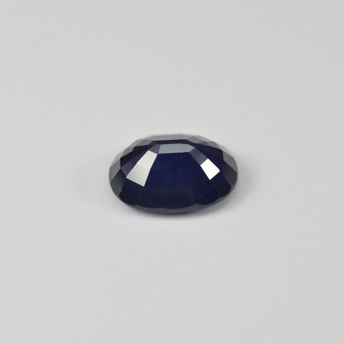 3.71 cts Natural Blue Sapphire Loose Gemstone Oval Cut