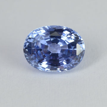 2.21 cts UnHeated Natural Blue Sapphire Loose Gemstone Oval Cut Certified
