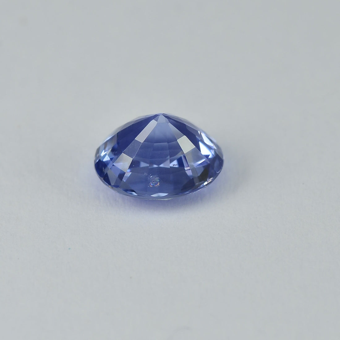 0.98 cts Unheated Blue Sapphire Loose Gemstone Oval Cut Certified